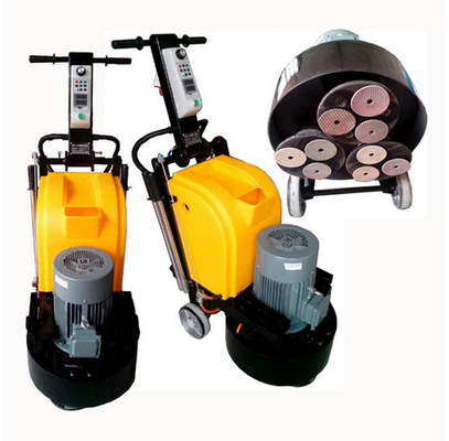 9 Heads Manual Terrazzo / Marble Floor Polishing Machine