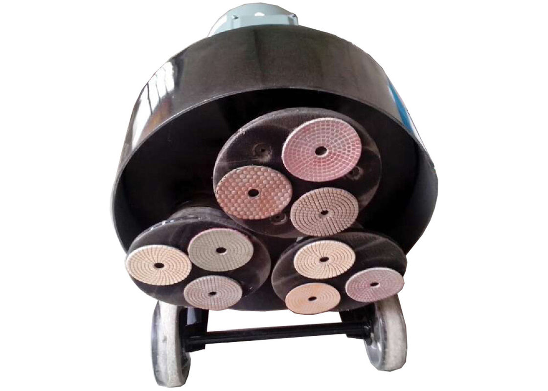 Portable Manual Planetary Terrazzo Floor Polisher In 220V 50HZ Single Phase