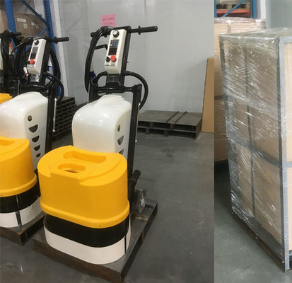 Twee de Concrete Malende Machine In drie stadia van het Platen380v Terrazzo